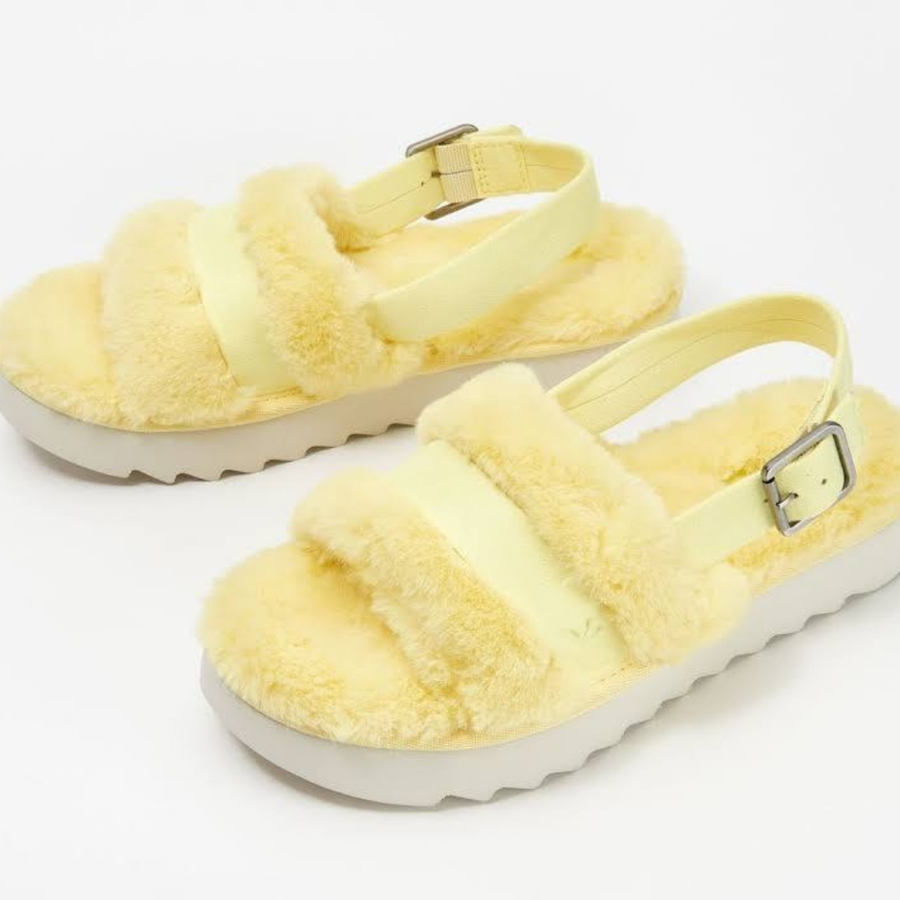 Yellow Koolaburra by Uggs Sandals